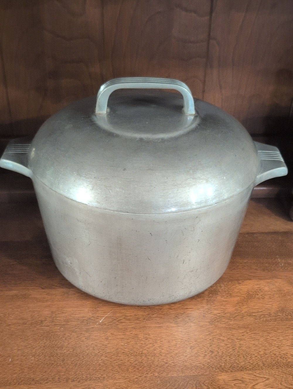 Wagner Ware Magnalite Sidney 6qt Stockpot Dutch Oven 4249 w/Steam Inserts